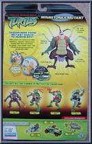 Minnetonka Mutant from Teenage Mutant Ninja Turtles - Animated - Bonus DVD Figures - 2005 manufactured by Playmates [Back]