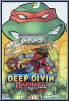Raphael from Teenage Mutant Ninja Turtles - Animated - Deep Divin' manufactured by Playmates [Front]
