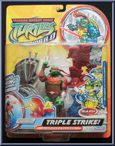 Raph from Teenage Mutant Ninja Turtles - Animated - Fast Forward: Triple Strike! manufactured by Playmates [Front]