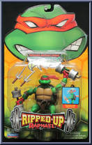 Raphael from Teenage Mutant Ninja Turtles - Animated - Ripped Up manufactured by Playmates [Front]