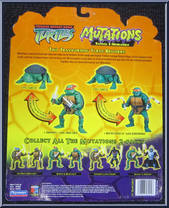 Raphael & Michelangelo from Teenage Mutant Ninja Turtles - Animated - Mutations manufactured by Playmates [Back]