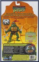 Raphael from Teenage Mutant Ninja Turtles - Animated - Basic Assortment - 2003 manufactured by Playmates [Back]