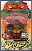 Raphael (Bonus DVD) from Teenage Mutant Ninja Turtles - Animated - Bonus DVD Figures - 2003 manufactured by Playmates [Front]