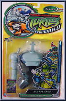 Serling from Teenage Mutant Ninja Turtles - Animated - Fast Forward manufactured by Playmates [Front]