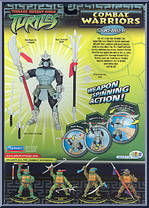 Shredder from Teenage Mutant Ninja Turtles - Animated - Combat Warriors manufactured by Playmates [Back]