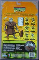 Splinter from Teenage Mutant Ninja Turtles - Animated - Basic Assortment - 2003 manufactured by Playmates [Back]