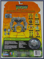 Stone Biter (Bonus DVD) from Teenage Mutant Ninja Turtles - Animated - Bonus DVD Figures - 2003 manufactured by Playmates [Back]