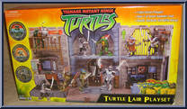 Turtle Lair Playset from Teenage Mutant Ninja Turtles - Animated - Playset manufactured by Playmates [Front]