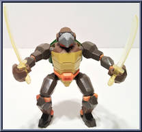 Turtlebot (Bonus DVD) from Teenage Mutant Ninja Turtles - Animated - Bonus DVD Figures - 2004 manufactured by Playmates [Loose]