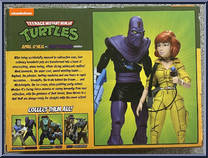 April O 'Neil vs. Foot Soldier (Bashed) from Teenage Mutant Ninja Turtles - Classic Cartoon - Multi-Packs manufactured by Neca [Back]