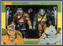 Bebop and Rocksteady from Teenage Mutant Ninja Turtles - Classic Cartoon - Multi-Packs manufactured by Neca [Front]