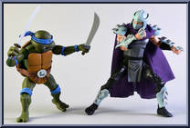 Leonardo vs Shredder Action Figure