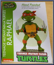 Raphael from Teenage Mutant Ninja Turtles - Classic Cartoon - Head Knockers manufactured by Neca [Front]