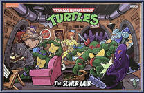 Sewer Lair from Teenage Mutant Ninja Turtles - Classic Cartoon - Accessories manufactured by Neca [Front]