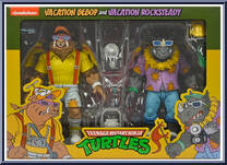 Vacation Bebop / Vacation Rocksteady from Teenage Mutant Ninja Turtles - Classic Cartoon - Adventures manufactured by Neca [Front]