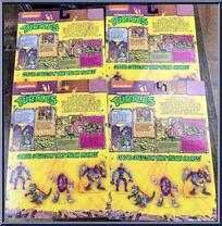 Classic Cohort Collection 4-Pack from Teenage Mutant Ninja Turtles - Classic Collection - Multi-Packs manufactured by Playmates [Back]