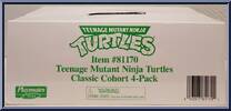 Classic Cohort Collection 4-Pack from Teenage Mutant Ninja Turtles - Classic Collection - Multi-Packs manufactured by Playmates [Back]