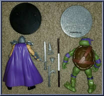 Donatello vs. Shredder from Teenage Mutant Ninja Turtles - Classic Collection - 6" Scale - Multi-Packs manufactured by Playmates [Loose]