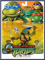 Leonardo (2003 Series) from Teenage Mutant Ninja Turtles - Classic Collection - 2003 Reissue manufactured by Playmates [Front]