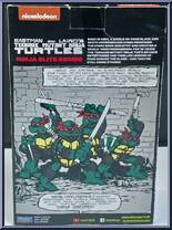 Leonardo from Teenage Mutant Ninja Turtles - Classic Collection - 6" Scale - Ninja Elite Series manufactured by Playmates [Back]