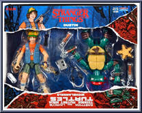 Michelangelo / Dustin from Teenage Mutant Ninja Turtles - Classic Collection - Stranger Things manufactured by Playmates [Front]