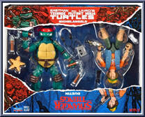Michelangelo / Dustin from Teenage Mutant Ninja Turtles - Classic Collection - Stranger Things manufactured by Playmates [Front]