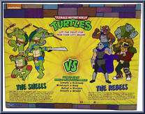 Michelangelo vs. Bebop from Teenage Mutant Ninja Turtles - Classic Collection - 6" Scale - Multi-Packs manufactured by Playmates [Back]