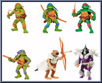 Movie Star 6-Pack from Teenage Mutant Ninja Turtles - Classic Collection - Exclusives manufactured by Playmates [Loose]
