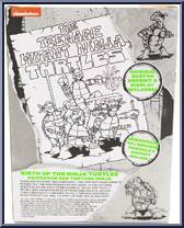 Original Sketch Donatello from Teenage Mutant Ninja Turtles - Classic Collection - 40th Anniversary manufactured by Playmates [Back]