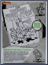 Original Sketch Donatello from Teenage Mutant Ninja Turtles - Classic Collection - 40th Anniversary manufactured by Playmates [Back]