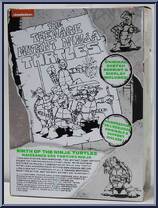 Original Sketch Raphael from Teenage Mutant Ninja Turtles - Classic Collection - 40th Anniversary manufactured by Playmates [Back]