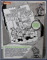 Original Sketch Raphael from Teenage Mutant Ninja Turtles - Classic Collection - 40th Anniversary manufactured by Playmates [Back]