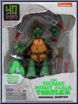 Original Sketch Raphael from Teenage Mutant Ninja Turtles - Classic Collection - 40th Anniversary manufactured by Playmates [Front]