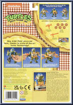 Pizza Tossin' Leo from Teenage Mutant Ninja Turtles - Classic Collection - 90th Reissue - 2022 manufactured by Playmates [Back]