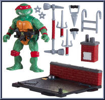 1988 Remastered Raphael from Teenage Mutant Ninja Turtles - Classic Collection - 40th Anniversary manufactured by Playmates [Loose]