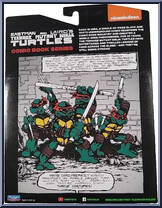 Comic Book Series Raphael from Teenage Mutant Ninja Turtles - Classic Collection - 40th Anniversary manufactured by Playmates [Back]