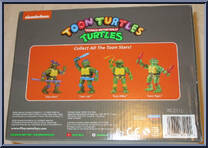 Toon Turtles 4-Pack from Teenage Mutant Ninja Turtles - Classic Collection - Multi-Packs manufactured by Playmates [Back]