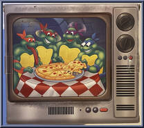 Toon Turtles 4-Pack from Teenage Mutant Ninja Turtles - Classic Collection - Multi-Packs manufactured by Playmates [Side]
