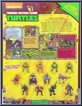 Touchdown Tossin' Leonardo from Teenage Mutant Ninja Turtles - Classic Collection - 90th Reissue manufactured by Playmates [Back]