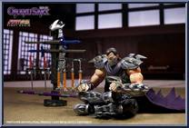 Oraku Saki (Shredder) from Teenage Mutant Ninja Turtles - Classic Collection manufactured by First Gokin [Loose]