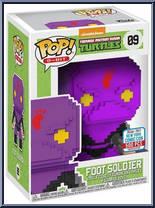 Foot Soldier (Purple) (8-Bit) from Teenage Mutant Ninja Turtles - Pop! Vinyl Figures manufactured by Funko [Front]