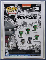 Shredder (Black & White) (Chase) from Teenage Mutant Ninja Turtles - Eastman and Laird's Pop! manufactured by Funko [Back]