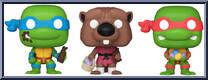 Splinter / Leonardo / Raphael (Easter) from Teenage Mutant Ninja Turtles - Pocket Pop! manufactured by Funko [Loose]