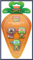 Splinter / Leonardo / Raphael (Easter) from Teenage Mutant Ninja Turtles - Pocket Pop! manufactured by Funko [Front]