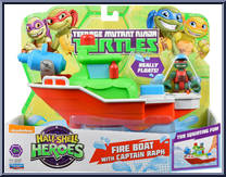 Fire Boat (with Captain Raph) from Teenage Mutant Ninja Turtles - Half Shell Heroes - Accessories manufactured by Playmates [Front]