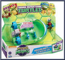 Hovercraft (with Sea Rescue Leo) from Teenage Mutant Ninja Turtles - Half Shell Heroes - Accessories manufactured by Playmates [Front]