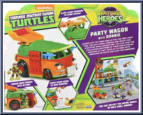 Party Wagon (with Donnie) from Teenage Mutant Ninja Turtles - Half Shell Heroes - Accessories manufactured by Playmates [Back]