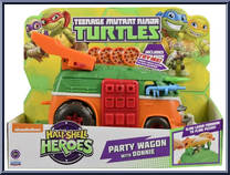 Party Wagon (with Donnie) from Teenage Mutant Ninja Turtles - Half Shell Heroes - Accessories manufactured by Playmates [Front]