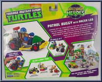 Patrol Buggy (with Racer Leo) from Teenage Mutant Ninja Turtles - Half Shell Heroes - Accessories manufactured by Playmates [Back]