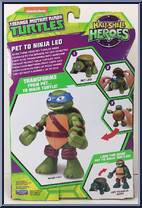 Pet to Ninja Leo from Teenage Mutant Ninja Turtles - Half Shell Heroes - Basic Series manufactured by Playmates [Back]